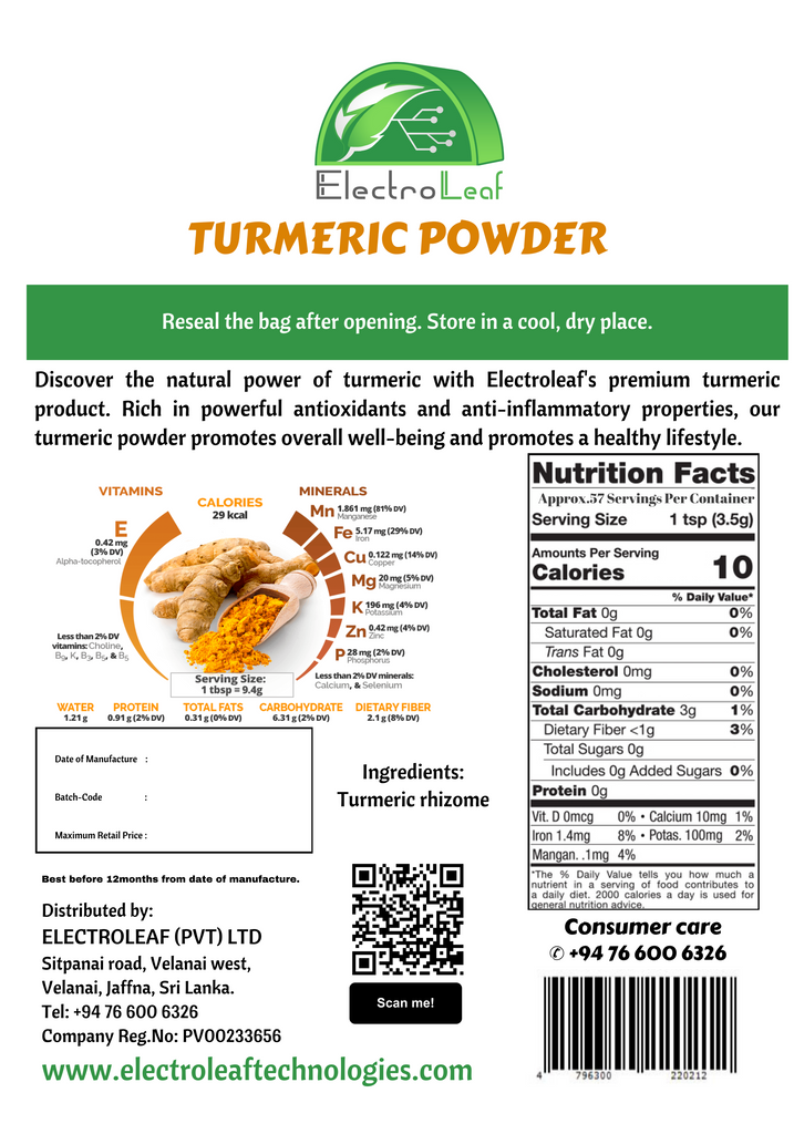 Organic TURMERIC POWDER