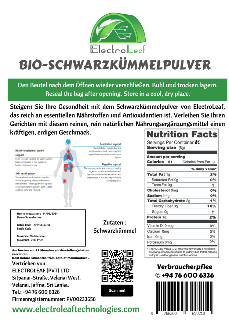 Schwarzkümmelpulver