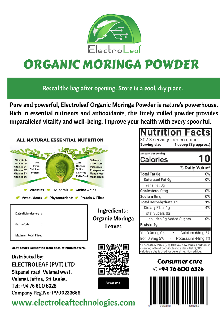 MORINGA-PULVER